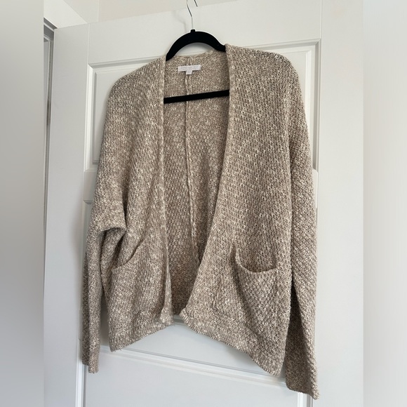 Don’t Ask Why Cardigan with Pockets OS Cream White - Picture 1 of 4